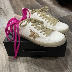 ShuShop sneakers white/gold Paula